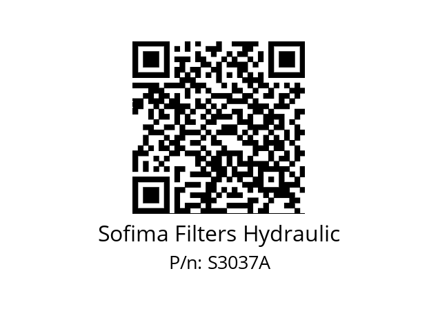   Sofima Filters Hydraulic S3037A