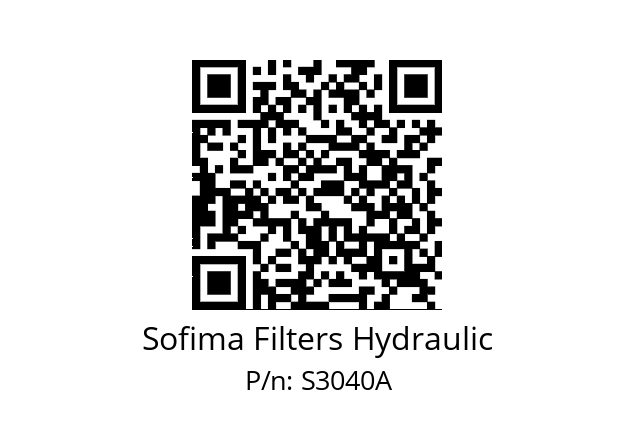   Sofima Filters Hydraulic S3040A