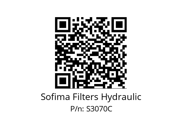   Sofima Filters Hydraulic S3070C