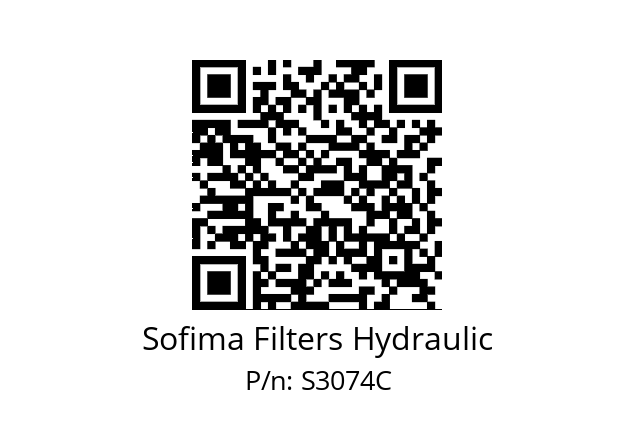   Sofima Filters Hydraulic S3074C