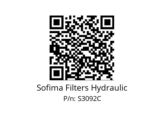   Sofima Filters Hydraulic S3092C