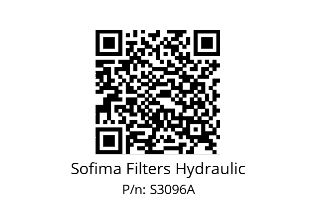   Sofima Filters Hydraulic S3096A