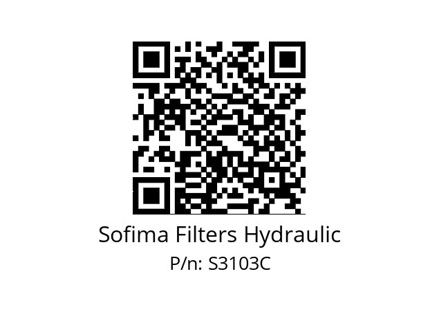   Sofima Filters Hydraulic S3103C