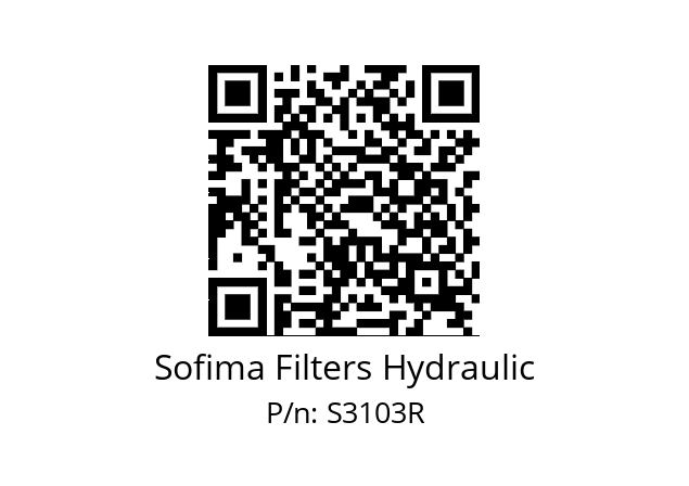   Sofima Filters Hydraulic S3103R