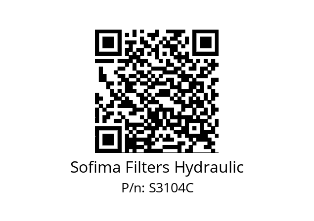   Sofima Filters Hydraulic S3104C