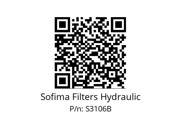   Sofima Filters Hydraulic S3106B