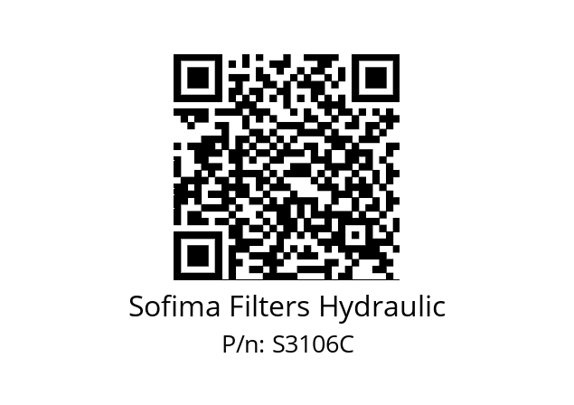   Sofima Filters Hydraulic S3106C