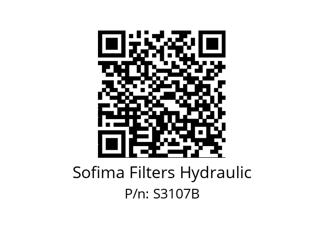   Sofima Filters Hydraulic S3107B