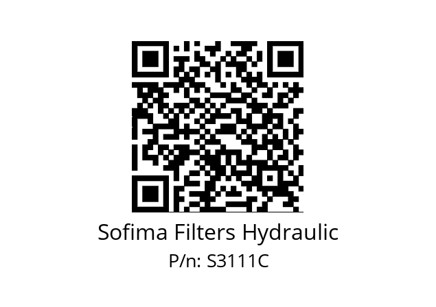   Sofima Filters Hydraulic S3111C