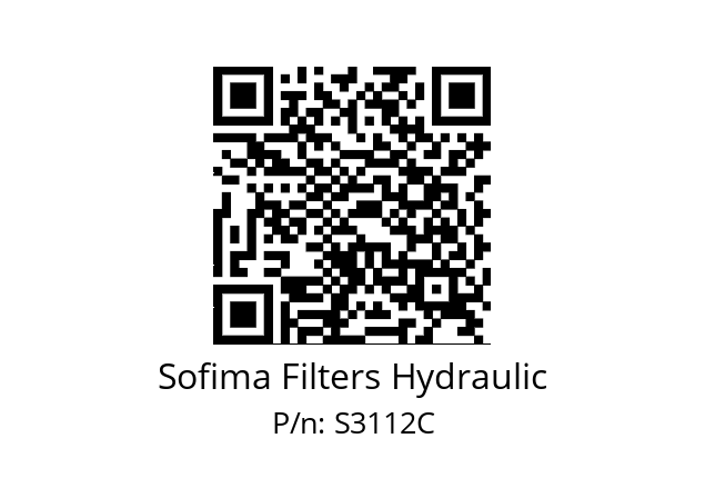   Sofima Filters Hydraulic S3112C