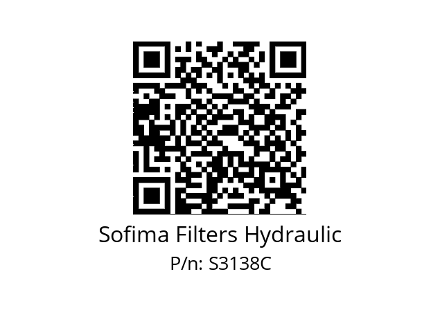   Sofima Filters Hydraulic S3138C