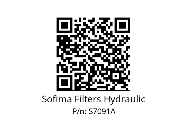   Sofima Filters Hydraulic S7091A