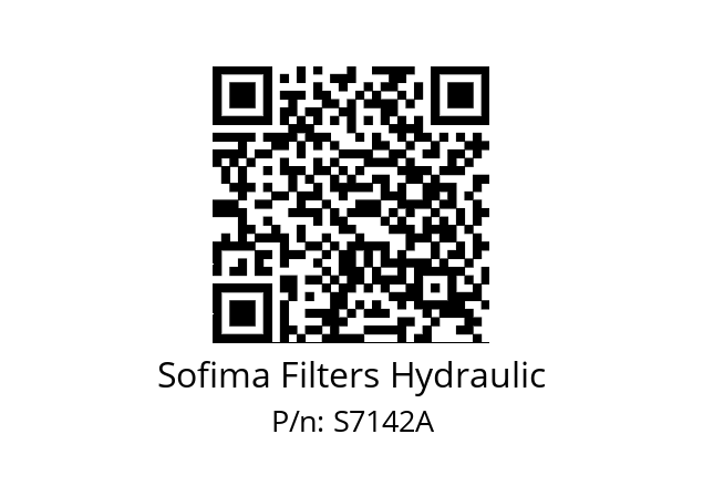   Sofima Filters Hydraulic S7142A