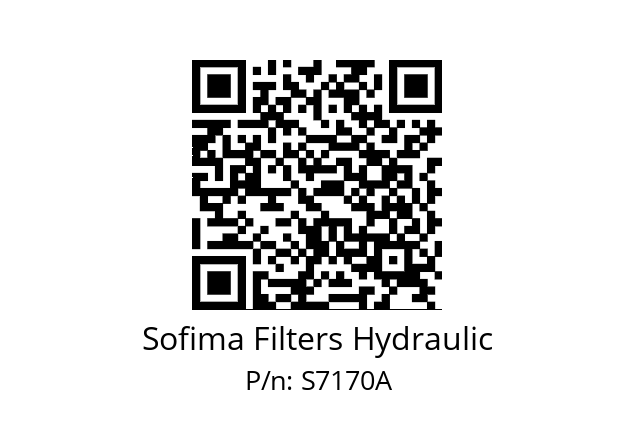   Sofima Filters Hydraulic S7170A