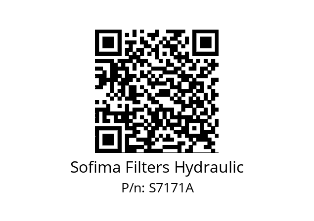   Sofima Filters Hydraulic S7171A