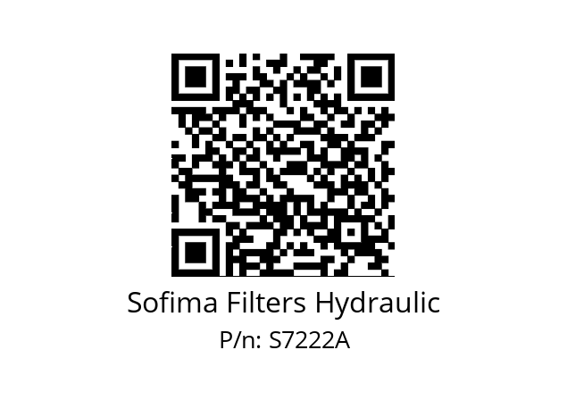   Sofima Filters Hydraulic S7222A