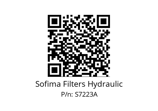   Sofima Filters Hydraulic S7223A