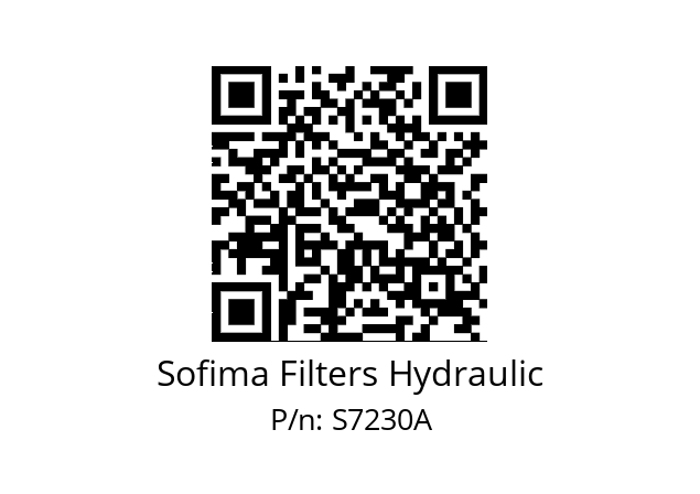   Sofima Filters Hydraulic S7230A