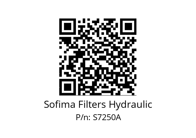   Sofima Filters Hydraulic S7250A