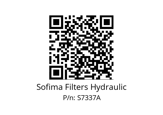   Sofima Filters Hydraulic S7337A