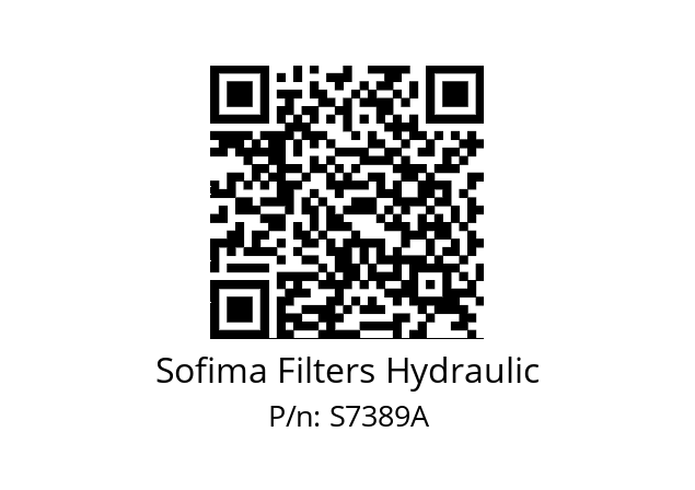   Sofima Filters Hydraulic S7389A