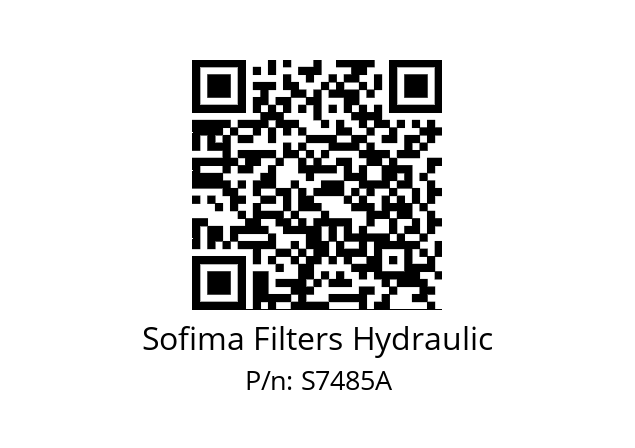   Sofima Filters Hydraulic S7485A