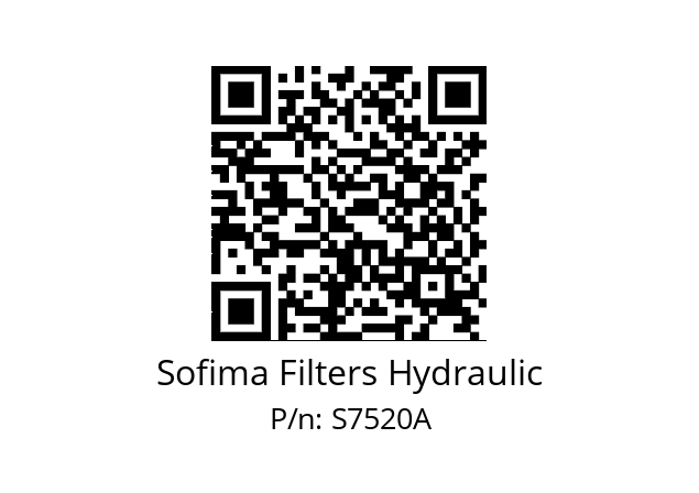   Sofima Filters Hydraulic S7520A