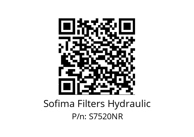   Sofima Filters Hydraulic S7520NR