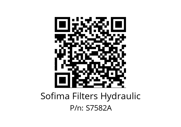   Sofima Filters Hydraulic S7582A