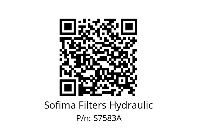   Sofima Filters Hydraulic S7583A