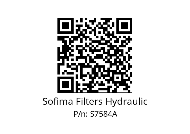   Sofima Filters Hydraulic S7584A