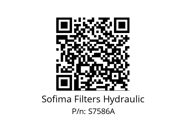   Sofima Filters Hydraulic S7586A