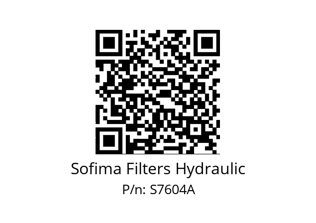   Sofima Filters Hydraulic S7604A