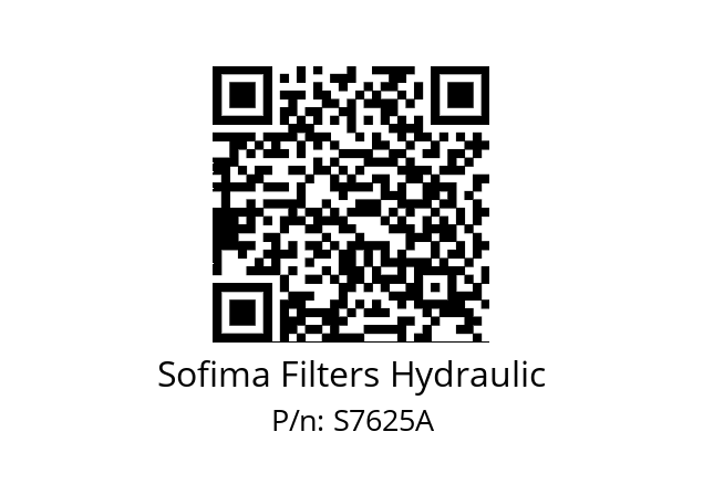   Sofima Filters Hydraulic S7625A