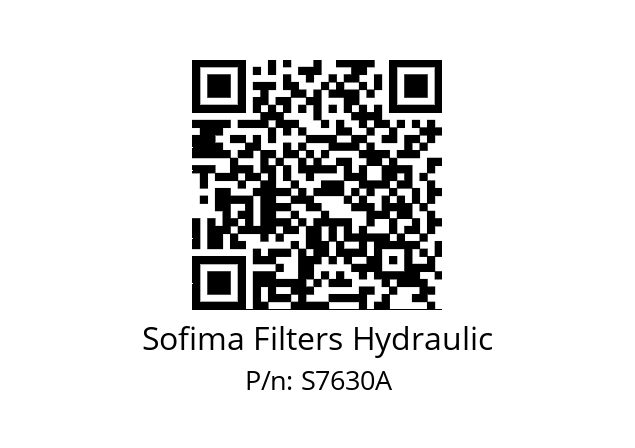   Sofima Filters Hydraulic S7630A