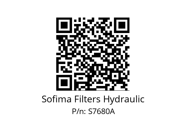   Sofima Filters Hydraulic S7680A