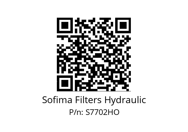   Sofima Filters Hydraulic S7702HO