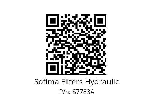   Sofima Filters Hydraulic S7783A