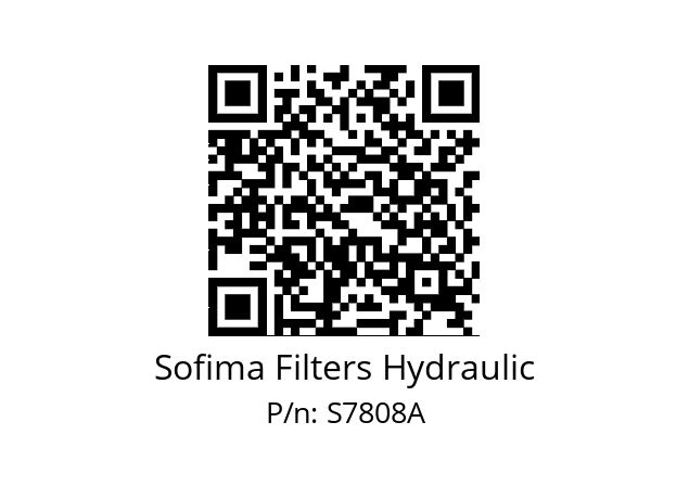   Sofima Filters Hydraulic S7808A