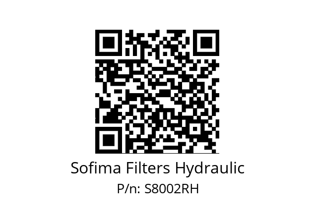   Sofima Filters Hydraulic S8002RH