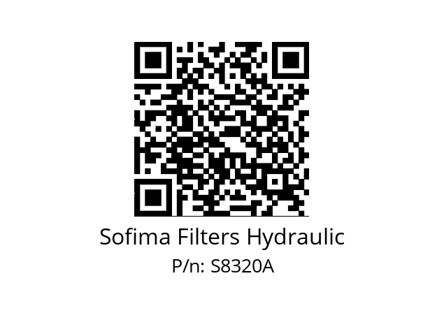   Sofima Filters Hydraulic S8320A