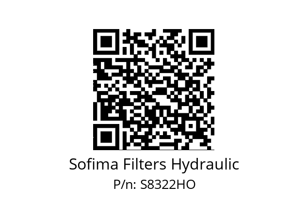   Sofima Filters Hydraulic S8322HO