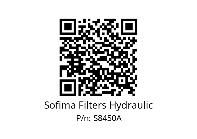   Sofima Filters Hydraulic S8450A