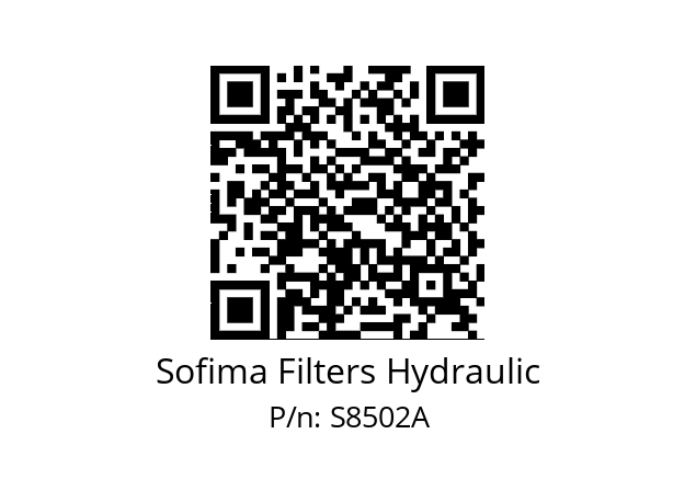   Sofima Filters Hydraulic S8502A