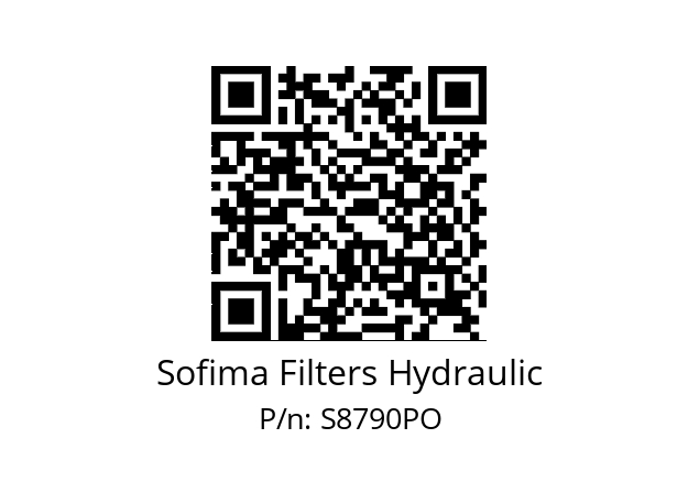   Sofima Filters Hydraulic S8790PO