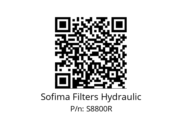   Sofima Filters Hydraulic S8800R