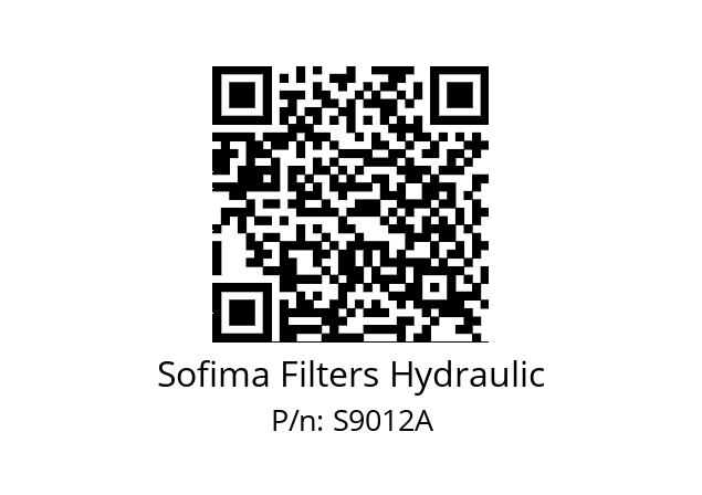   Sofima Filters Hydraulic S9012A