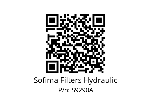   Sofima Filters Hydraulic S9290A