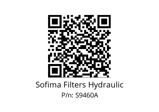   Sofima Filters Hydraulic S9460A