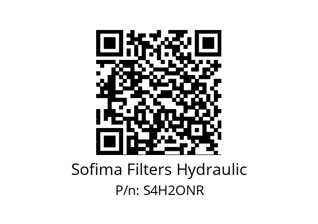   Sofima Filters Hydraulic S4H2ONR